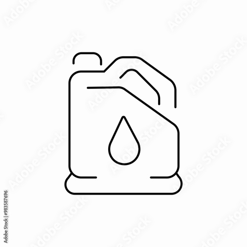 engine oil icon sign vector