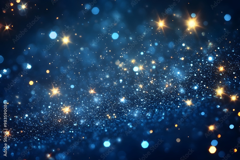 Sparkling Blue Night Sparkling Blue Night