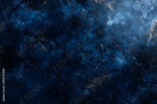 Dark Blue Abstract Background