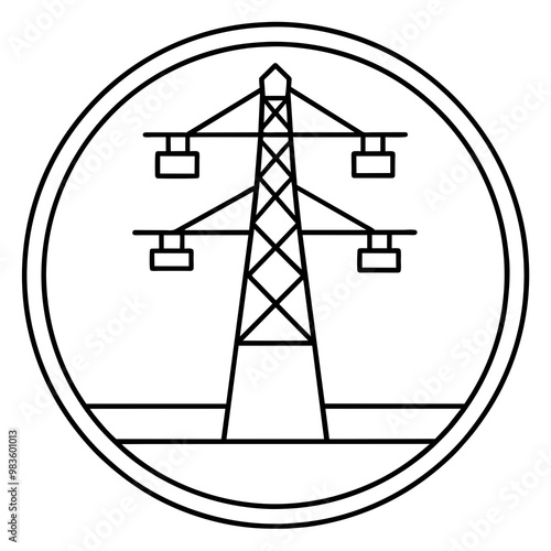 Electricity illustrator
