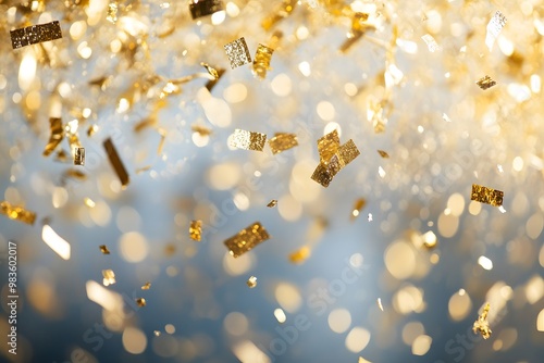 Golden Confetti Celebration