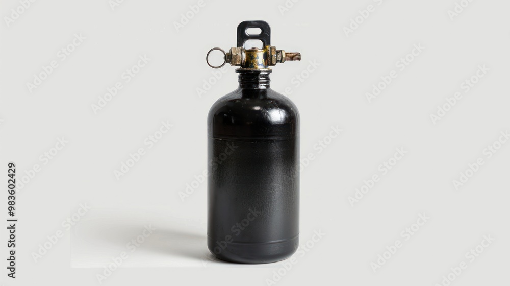 Black Tank with Brass Valve Black Tank with Brass Valve