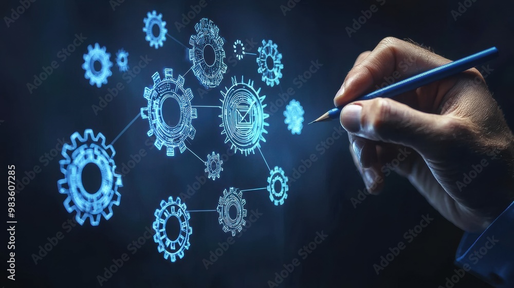 Conceptual of Technological Innovations and Scientific Advancements Conceptual of Technological Innovations and Scientific Advancements