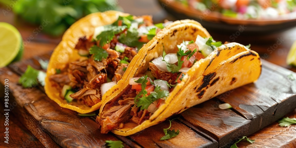 Savory Shepherd's-Style Trompo Tacos with Salsa Savory Shepherd's-Style Trompo Tacos with Salsa