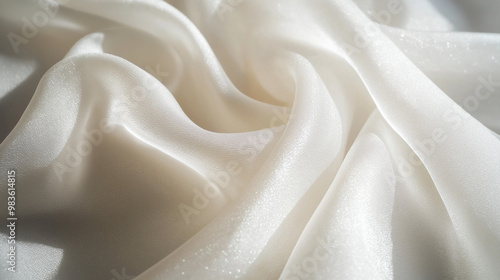 a close-up of benzoin resin on a soft white fabric, with bright, natural lighting bringing out the subtle translucency and creamy texture of the resin