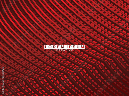 Premium background design with diagonal gradient red lines pattern. Vector horizontal template for digital luxury business banner, contemporary formal invitation, luxury voucher, prestigious gift cert