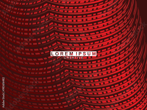 Premium background design with diagonal gradient red lines pattern. Vector horizontal template for digital luxury business banner, contemporary formal invitation, luxury voucher, prestigious gift cert