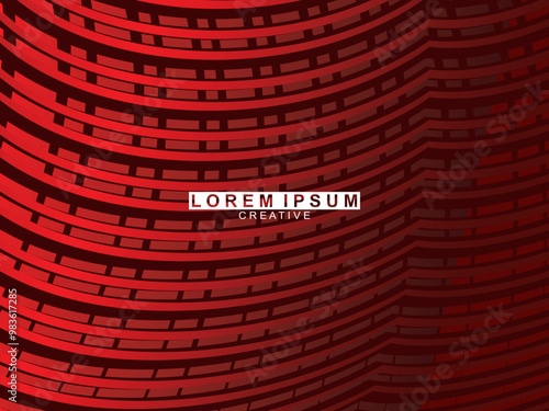 Premium background design with diagonal gradient red lines pattern. Vector horizontal template for digital luxury business banner, contemporary formal invitation, luxury voucher, prestigious gift cert