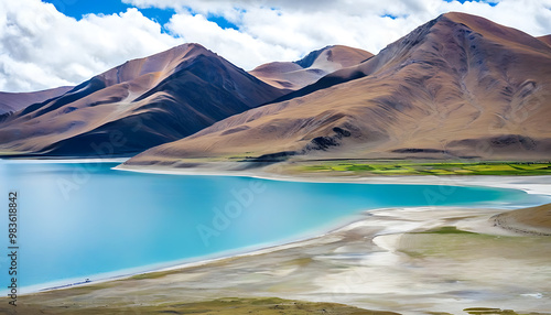 Tibet's Yangzhuoyongcuo Lake Beauty photo