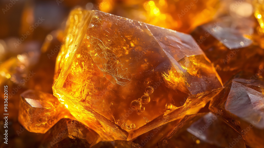 an extreme close-up shot of myrrh resin, focusing on the intricate, rough texture and amber tones an extreme close-up shot of myrrh resin, focusing on the intricate, rough texture and amber tones