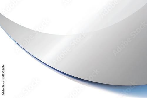 Wallpaper Mural Elegant White and Blue, colourfull Curved Edge Background for Modern Designs  Torontodigital.ca