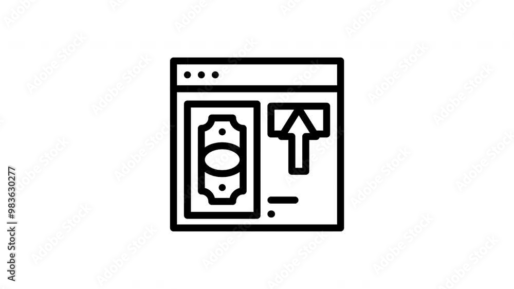 online payment animated icon online payment animated icon