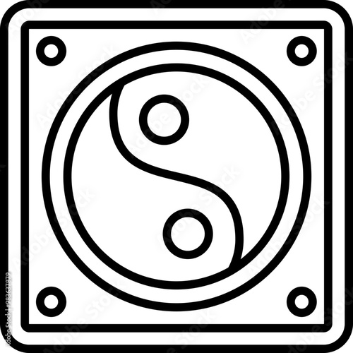 Yin Yang Icon