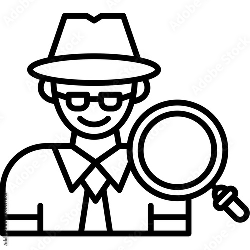 Private Investigator Icon