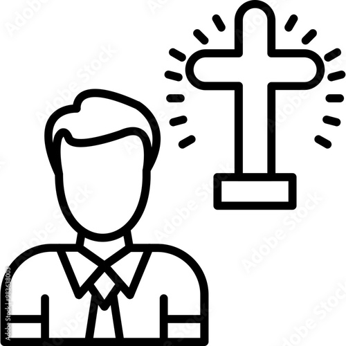 Nun Icon