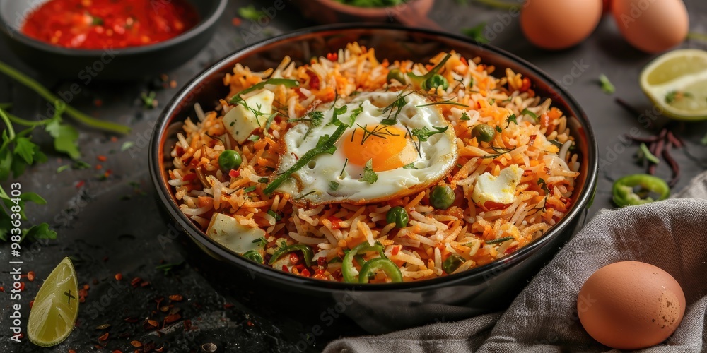 Tasty and Aromatic Egg Biryani Tasty and Aromatic Egg Biryani