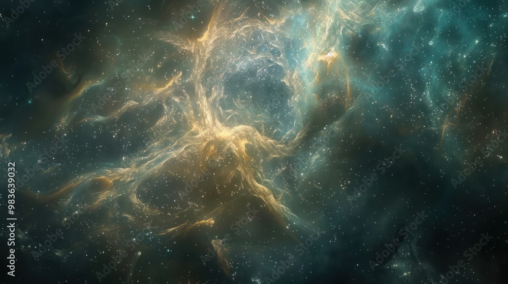 Fototapeta premium Cosmic Nebula