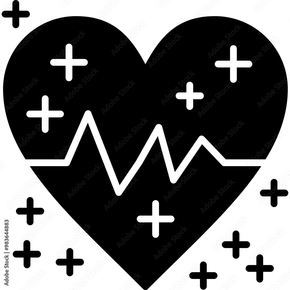 Fototapeta premium Health Icon