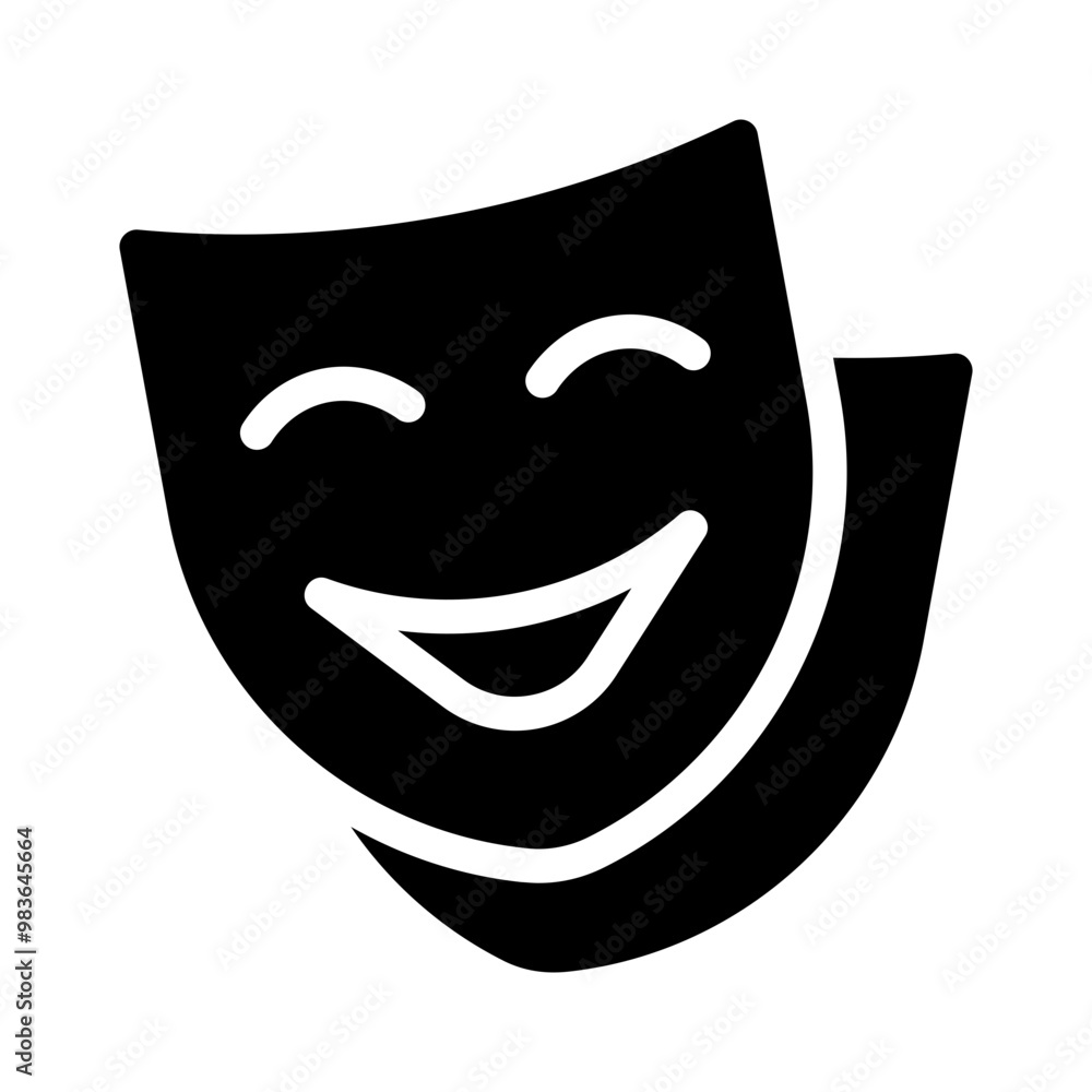 theater glyph icon theater glyph icon