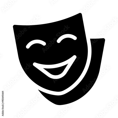 theater glyph icon