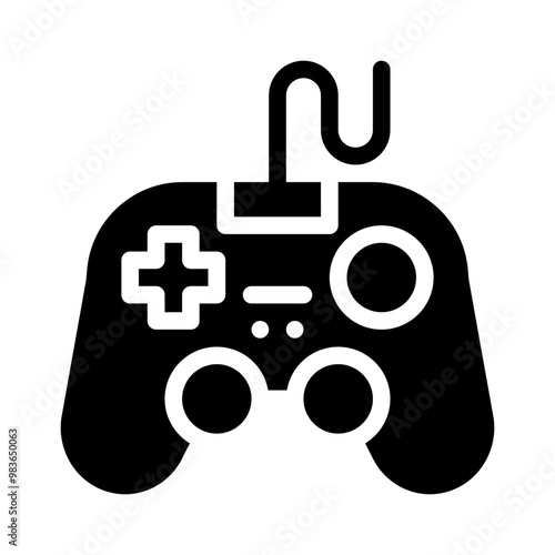 gamepad glyph icon