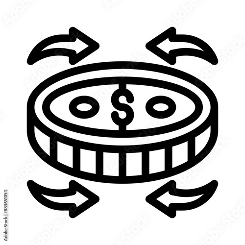 exchange line icon