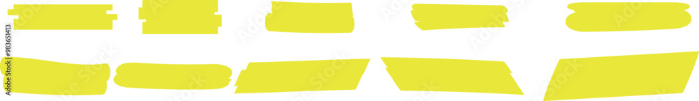 Highlight marker stroke lines, bright permanent marker sketch, doodle highlight marker lines vector illustration signs set. Collection of underlines and highlight lines with transparent background. Highlight marker stroke lines, bright permanent marker sketch, doodle highlight marker lines vector illustration signs set. Collection of underlines and highlight lines with transparent background.