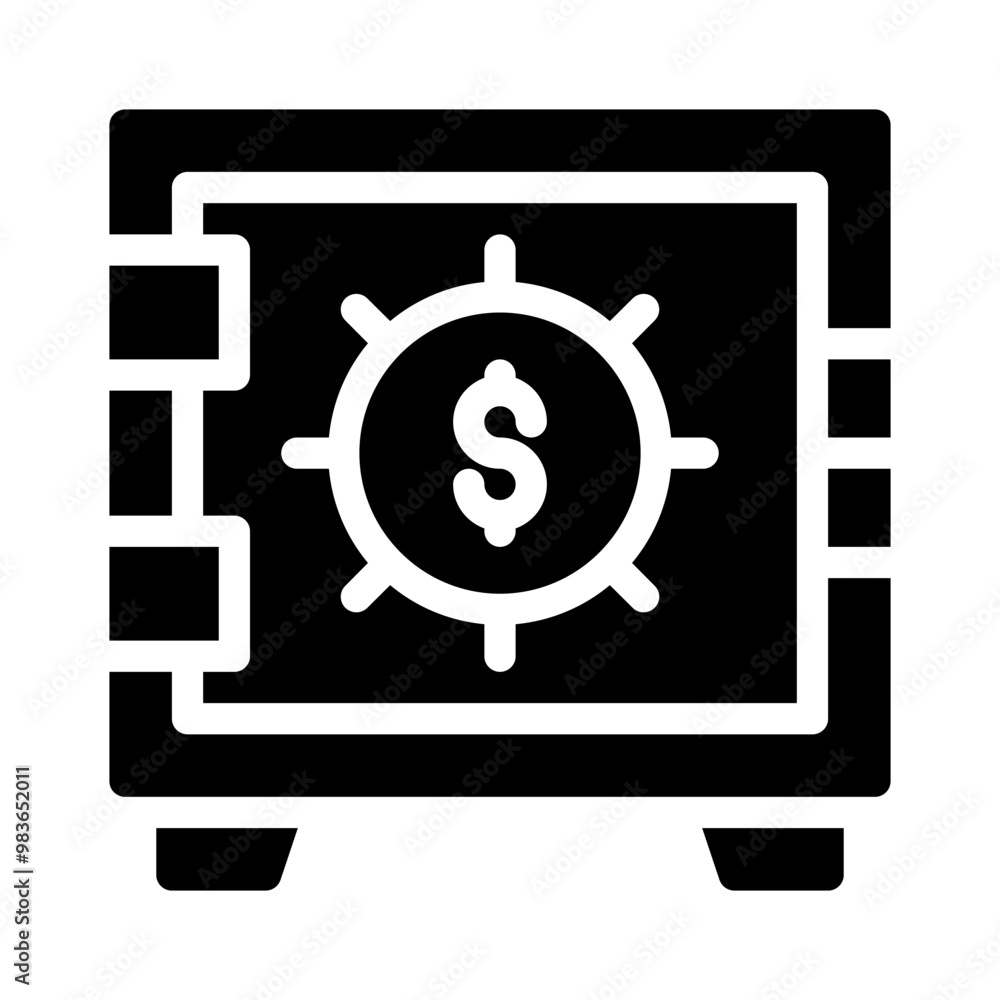 safe glyph icon safe glyph icon