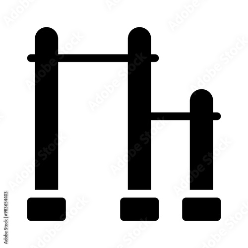 pull glyph icon