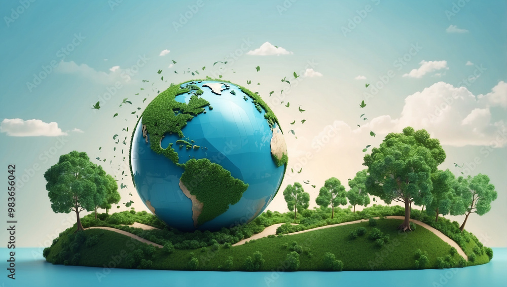 Earth Day Concept Earth Day Concept