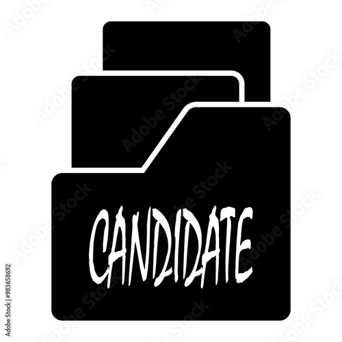 candidates Solid icon