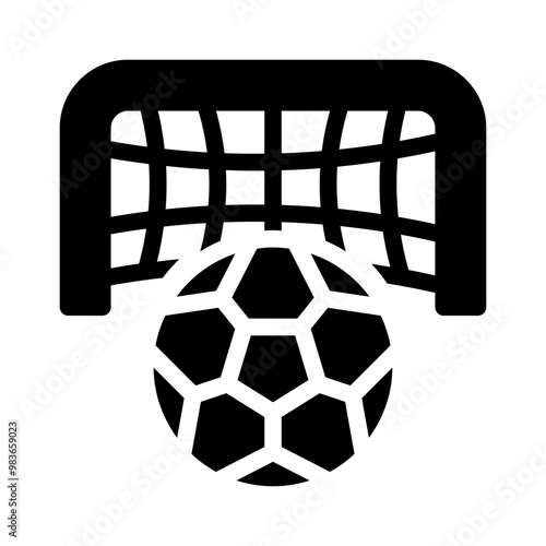 football glyph icon