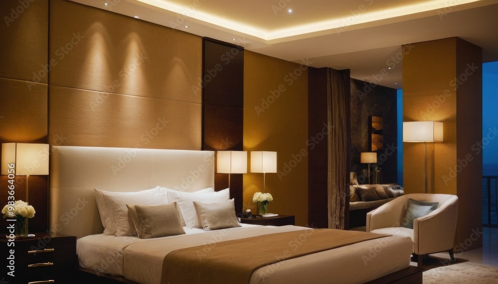 3D rendering of a bedroom interior 17
3D rendering of a bedroom interior 17