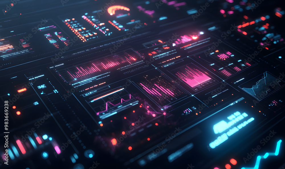 Futuristic Stock Market Chart with Glowing Data or Dynamic Financial Timeline for graphic background Futuristic Stock Market Chart with Glowing Data or Dynamic Financial Timeline for graphic background