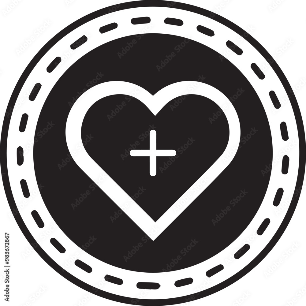 Obraz premium Love icon symbol vector image illustration 