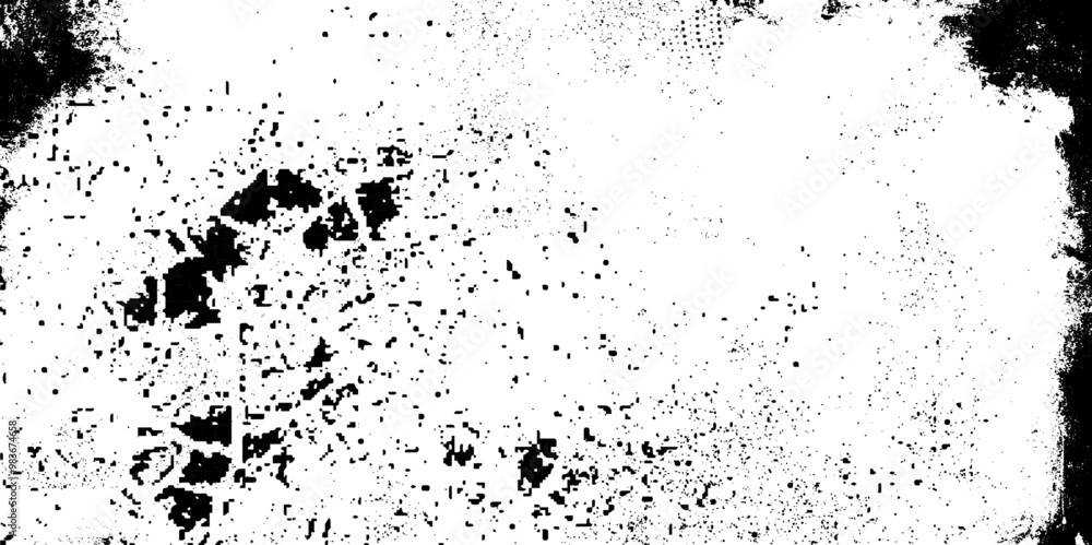 Black and white grunge urban texture vector with copy space., Abstract background. Monochrome texture. Black and white grunge urban texture vector with copy space., Abstract background. Monochrome texture.