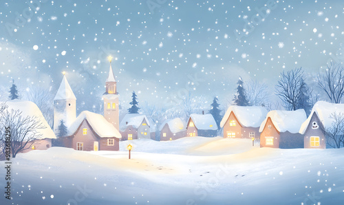 Christmas and New Year-themed graphic background