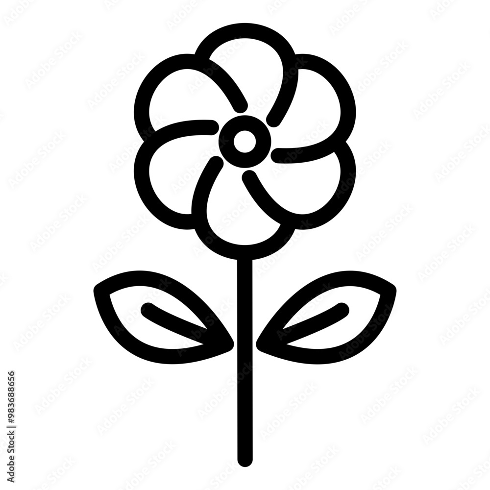 Obraz premium Flower Background icon 