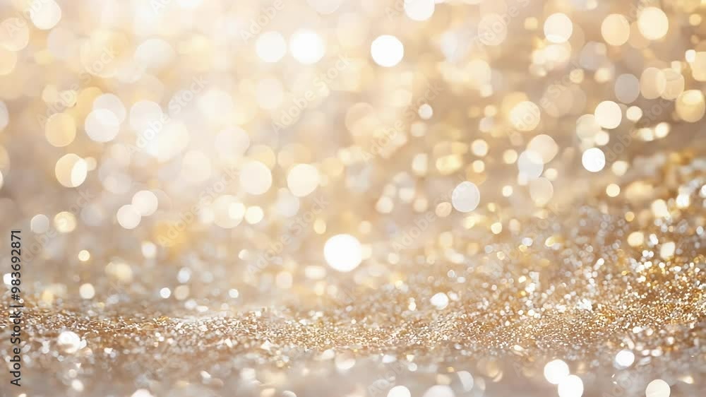 Sparkling christmas background with golden and silver bokeh lights creating a magical atmosphere, perfect for festive celebrations Sparkling christmas background with golden and silver bokeh lights creating a magical atmosphere, perfect for festive celebrations