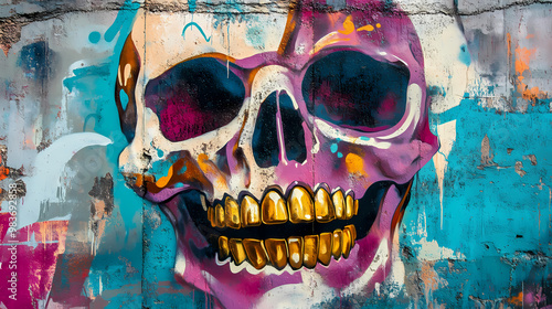 graffiti on the wall