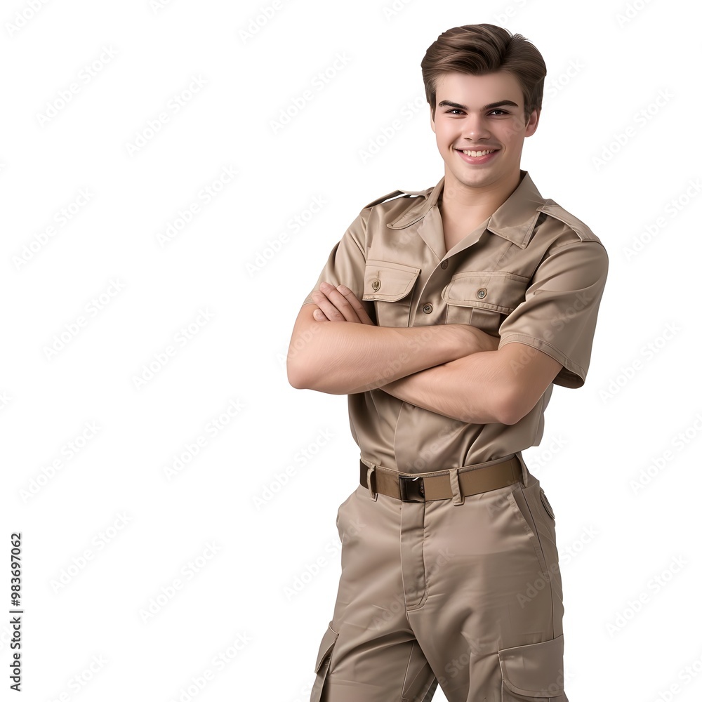 portrait of a person of male technician