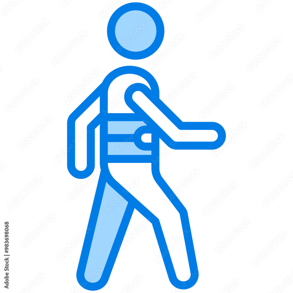 Walking Man Icon Walking Man Icon