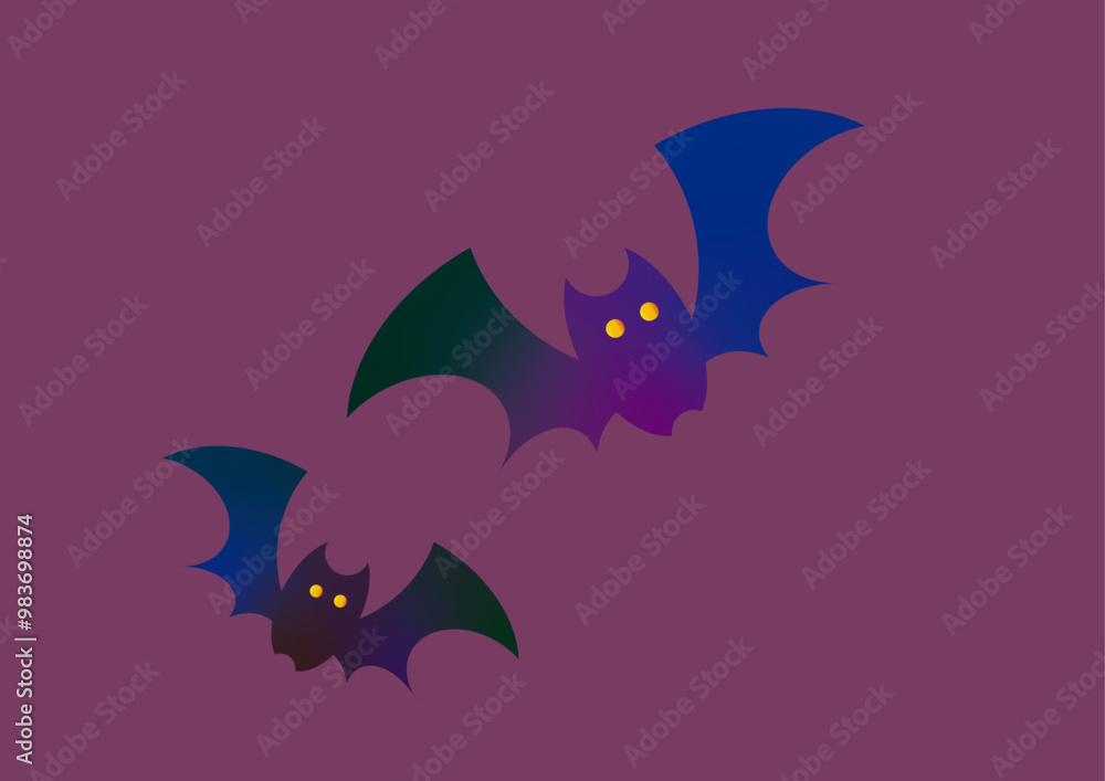 Fototapeta premium ハロウィーンのコウモリ