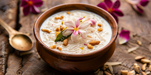 Traditional Rice Pudding Dessert