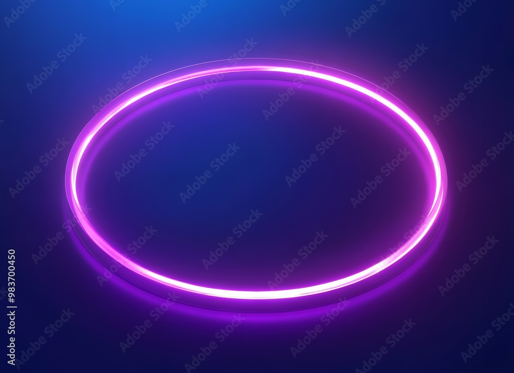 Abstract background with glowing circles ring. Abstract background with glowing circles ring.