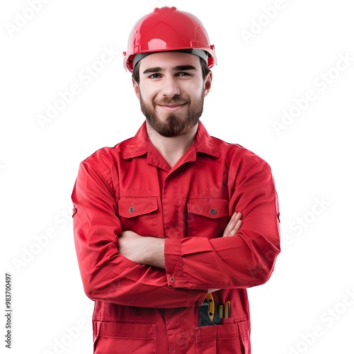 portrait of a person of male technician