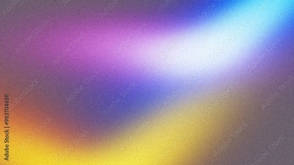 Grainy noisy background, abstract color gradient shape, vibrant glowing pink purple blue orange noise texture banner design Grainy noisy background, abstract color gradient shape, vibrant glowing pink purple blue orange noise texture banner design