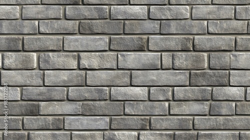 Gray Brick Wall Texture