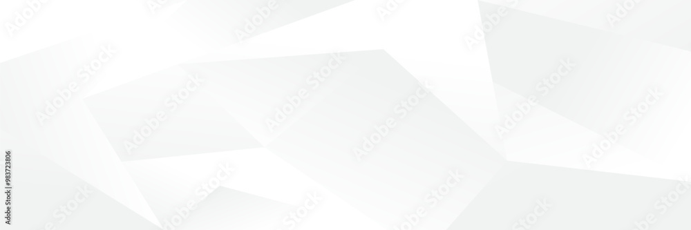 Abstract white Geometric banner design background. Abstract white Geometric banner design background.