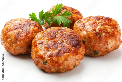 Delicious German Frikadellen Meat Patties are a popular dish. These savory patties are made with ground meat, onions, and spices, and are often served with mashed potatoes or sauerkraut.